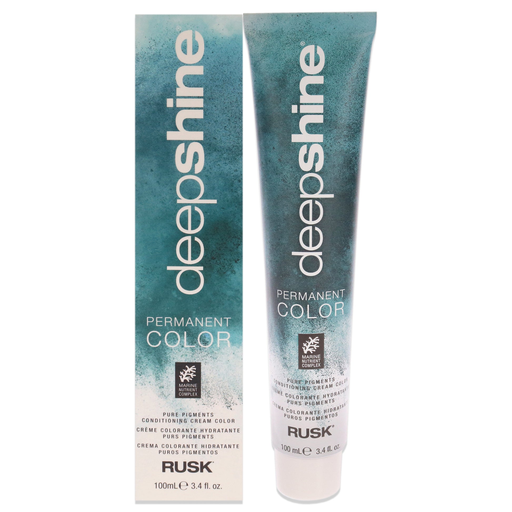 Deepshine Pure Pigments Conditioning Cream Color - 9.13B Very Light Beige Blonde by Rusk for Unisex - 3.4 oz Hair Color