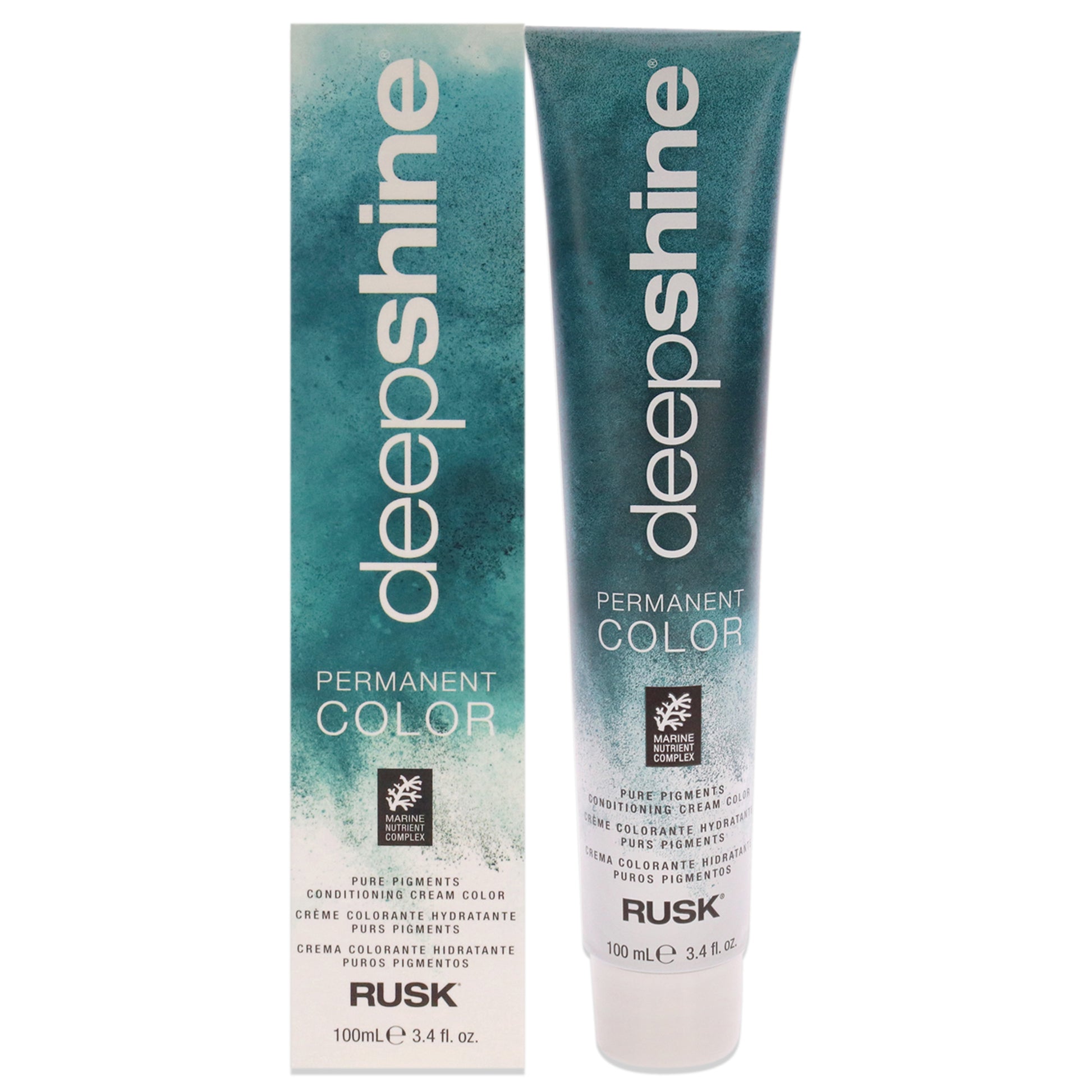 Deepshine Pure Pigments Conditioning Cream Color - 10.13B Ultra Light Beige Blonde by Rusk for Unisex - 3.4 oz Hair Color