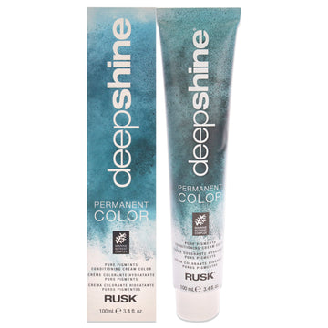 Deepshine Pure Pigments Conditioning Cream Color - 7.4C Copper Blonde by Rusk for Unisex - 3.4 oz Hair Color