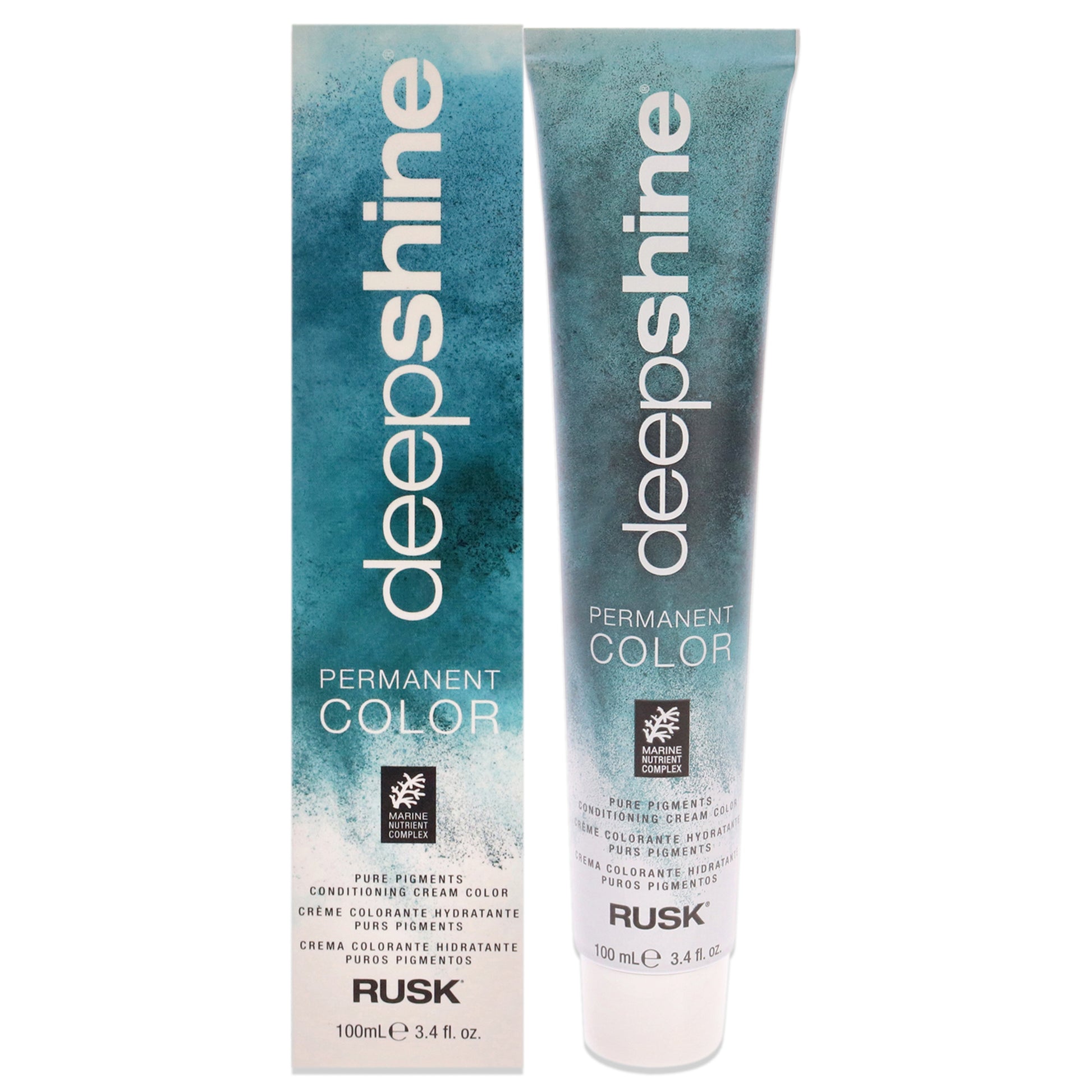 Deepshine Pure Pigments Conditioning Cream Color - 6.5M Brilliant Mahogany by Rusk for Unisex - 3.4 oz Hair Color