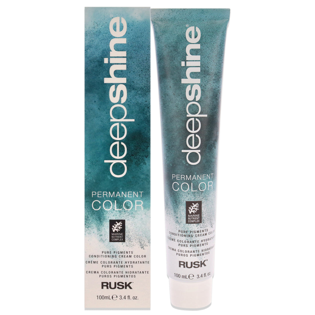 Deepshine Pure Pigments Conditioning Cream Color - 6.56MR Brilliant Mahogany Red by Rusk for Unisex - 3.4 oz Hair Color