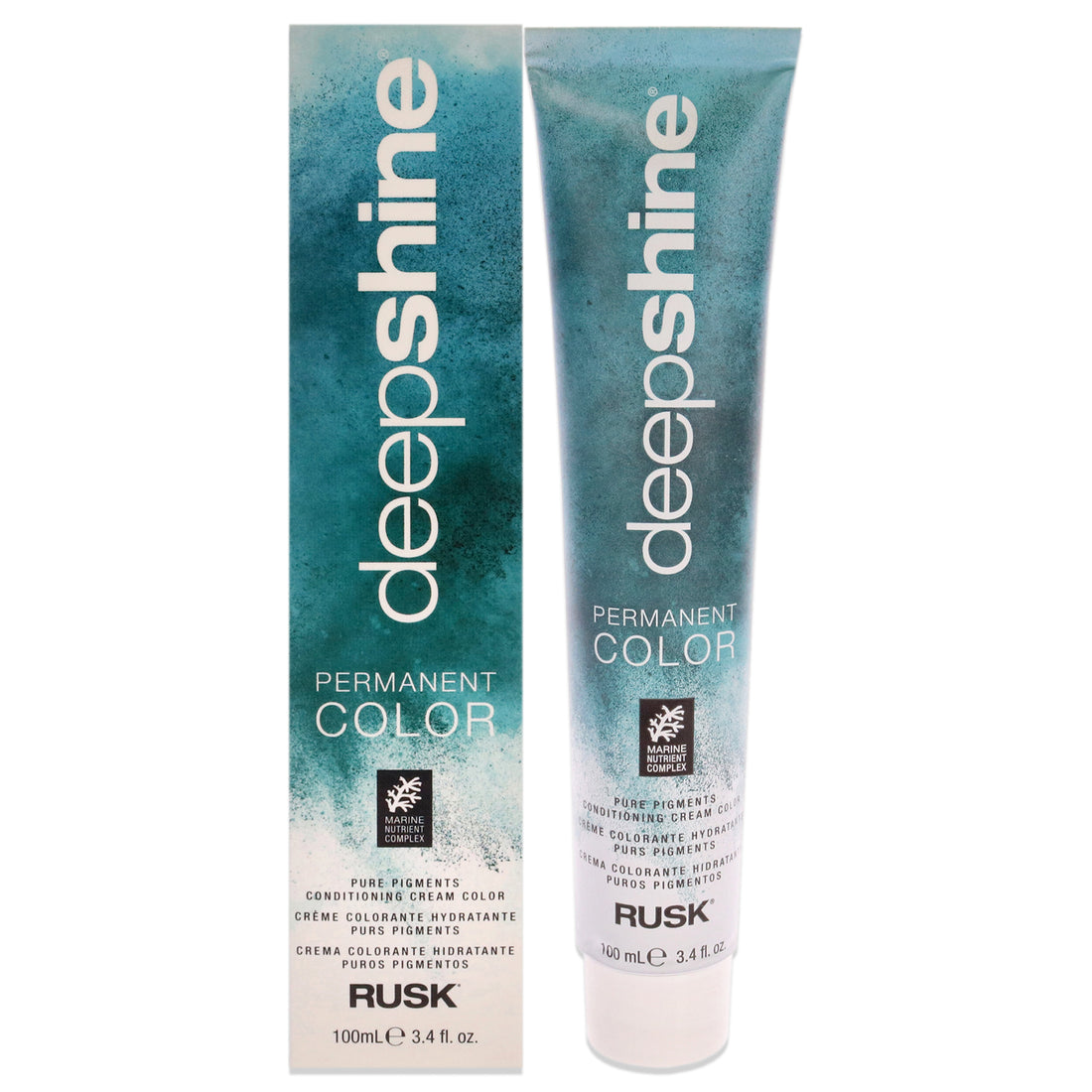 Deepshine Pure Pigments Conditioning Cream Color - 7.66RR Intense Red Blonde by Rusk for Unisex - 3.4 oz Hair Color