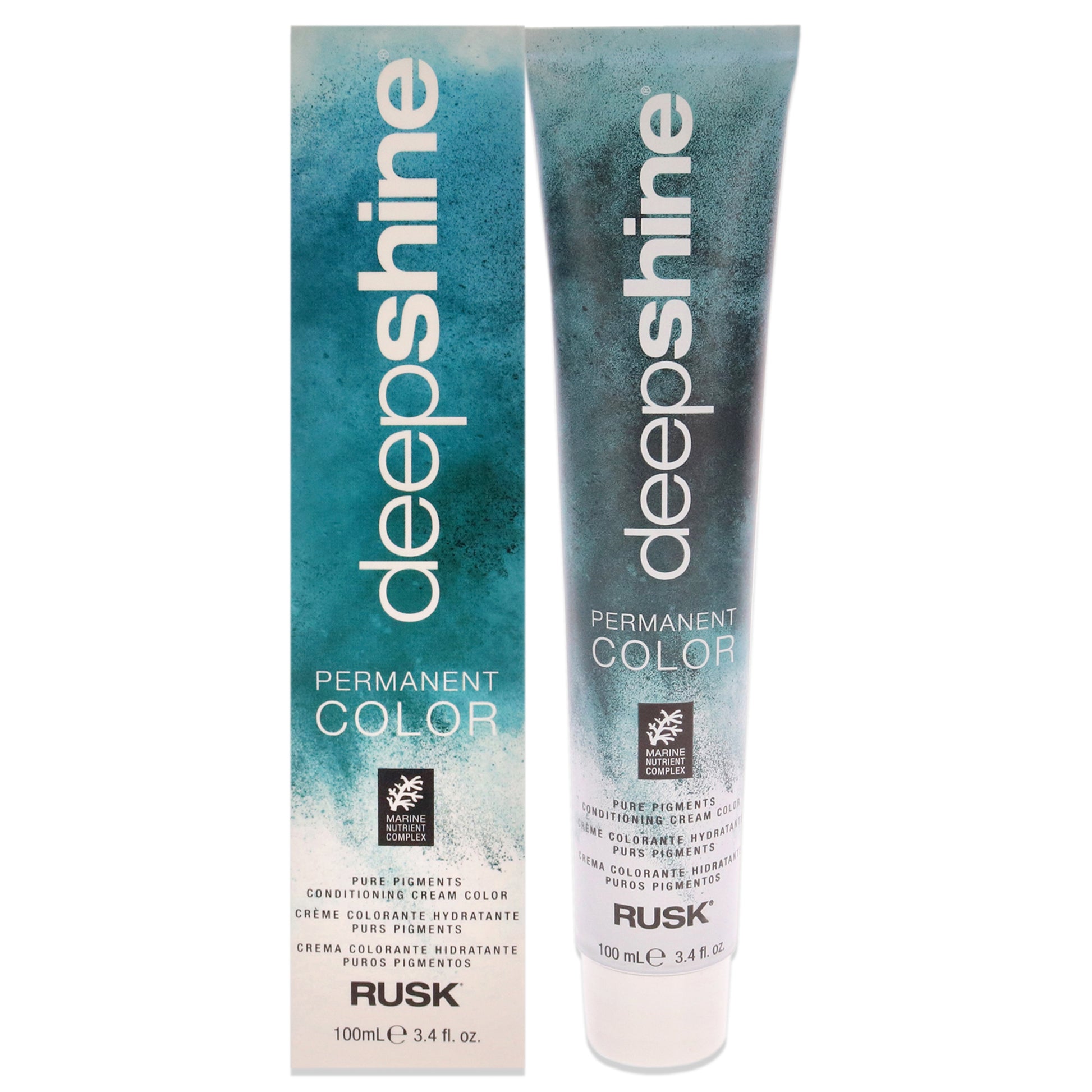 Deepshine Pure Pigments Conditioning Cream Color - 4.62RV Deep Red Violet by Rusk for Unisex - 3.4 oz Hair Color