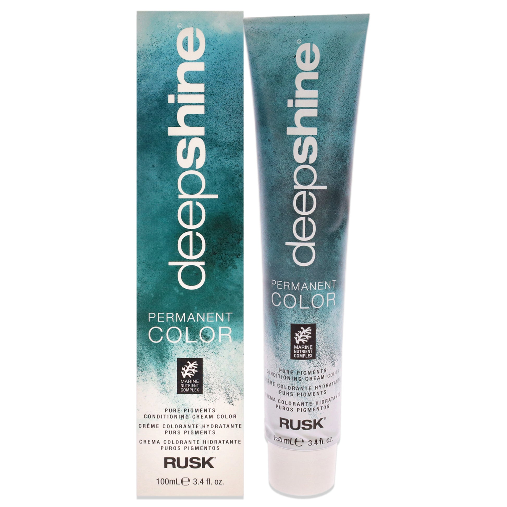 Deepshine Pure Pigments Conditioning Cream Color - 6.62RV Brilliant Red Violet by Rusk for Unisex - 3.4 oz Hair Color