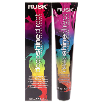 Deepshine Intense Direct Color - Red by Rusk for Unisex - 3.4 oz Hair Color