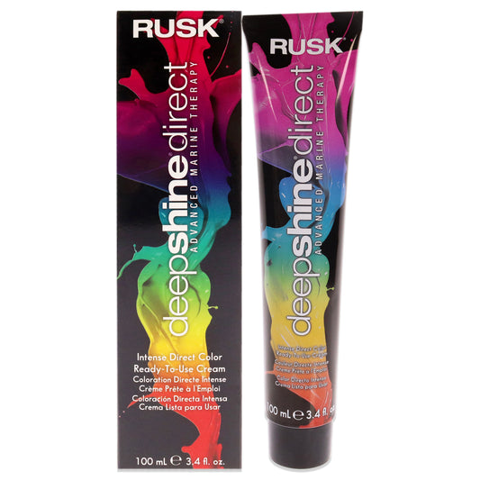 Deepshine Intense Direct Color - Icy White by Rusk for Unisex - 3.4 oz Hair Color