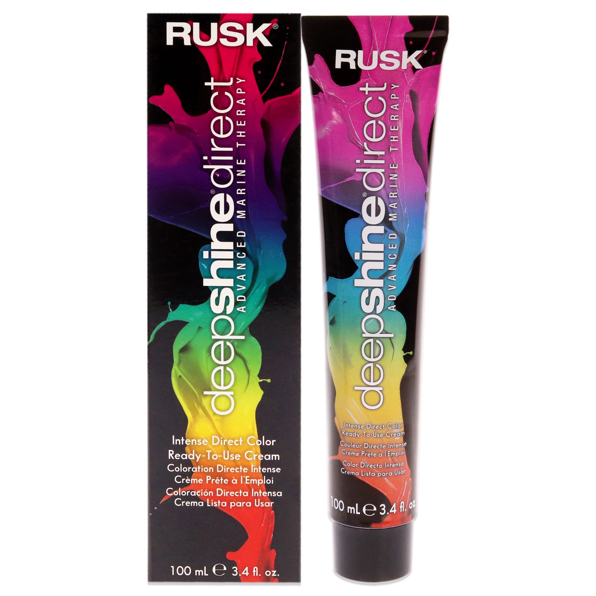 Deepshine Intense Direct Color - Blue by Rusk for Unisex - 3.4 oz Hair