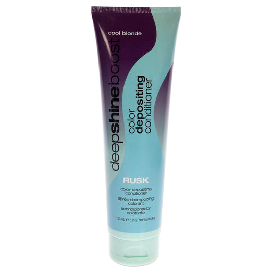 Deepshine Boost Color Depositing Conditioner - Cool Blonde by Rusk for Unisex - 5.2 oz Hair Color
