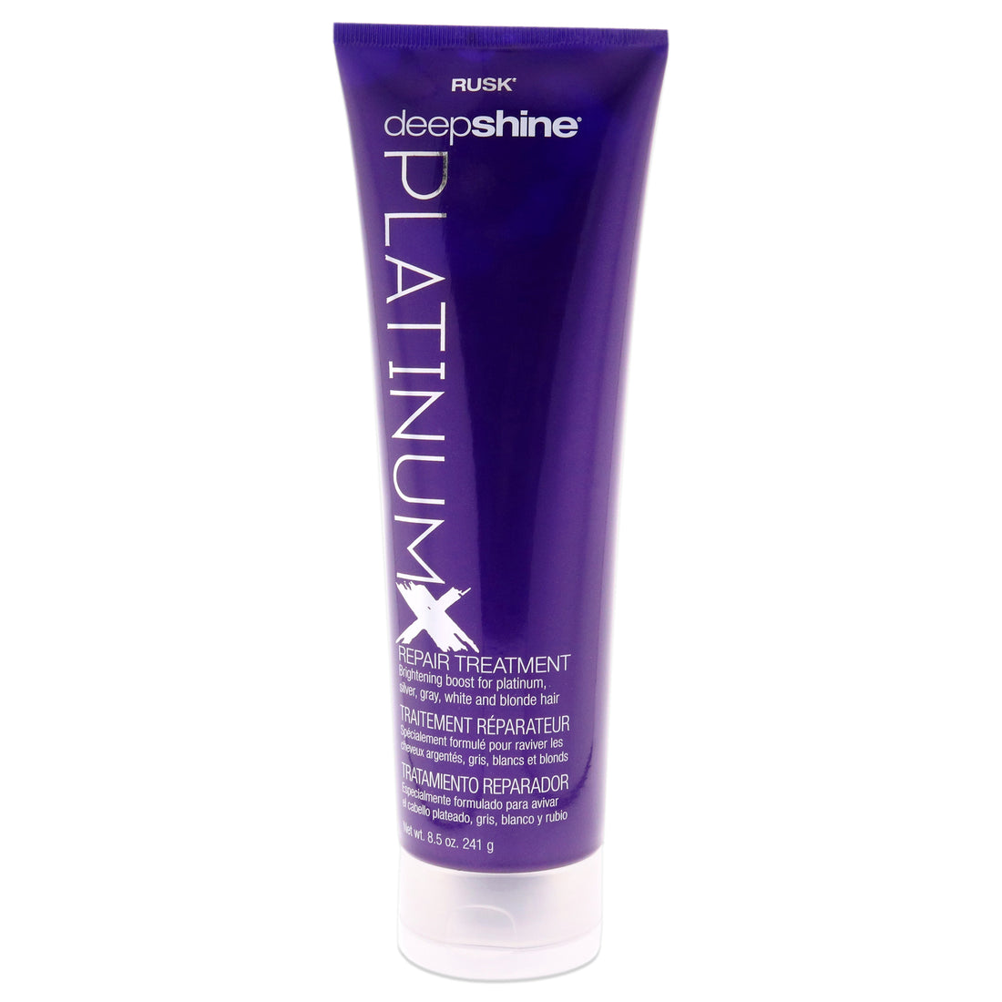 Deepshine PlatinumX Repair Treatment by Rusk for Unisex - 8.5 oz Treatment