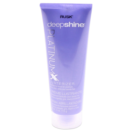 Deepshine PlatinumX Lusterizer by Rusk for Unisex - 4 oz Cream