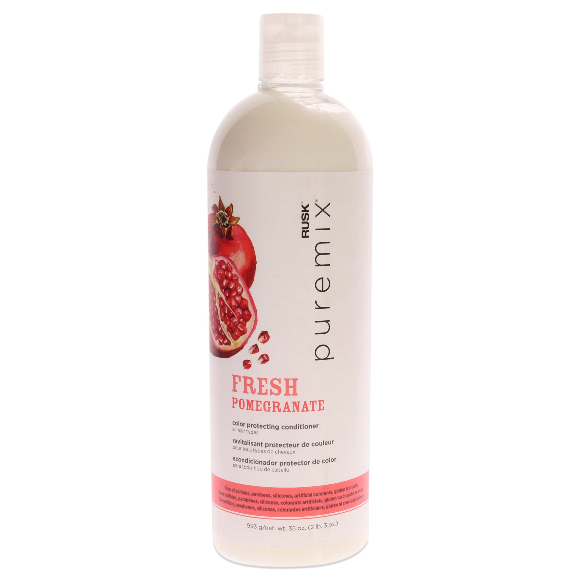 Rusk Puremix Fresh Pomegranate Color Protecting Conditioner