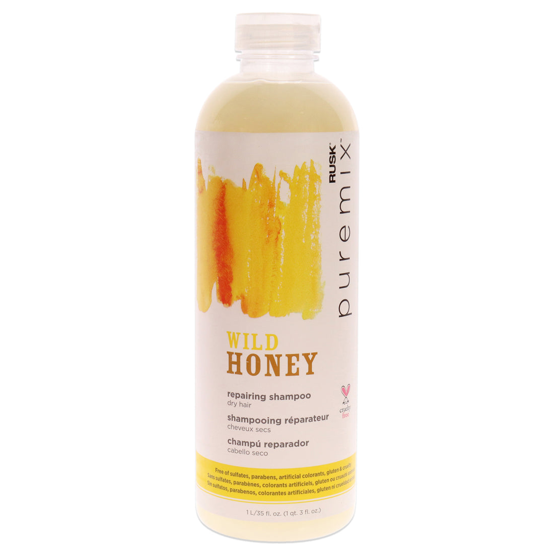 Rusk Puremix Wild Honey Repairing Shampoo - Dry Hair