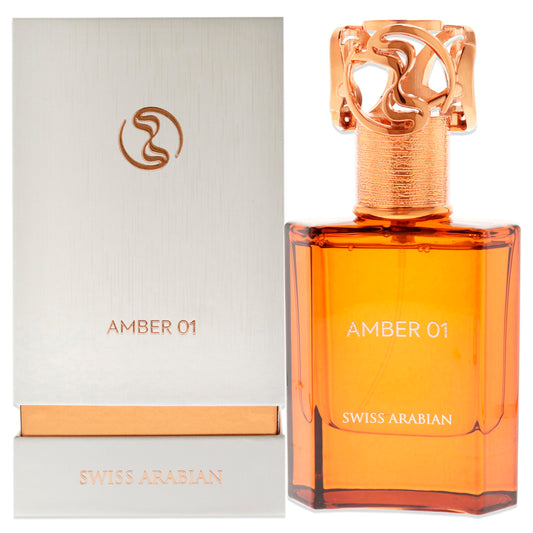 Amber 01 by Swiss Arabian for Unisex - 1.7 oz EDP Spray