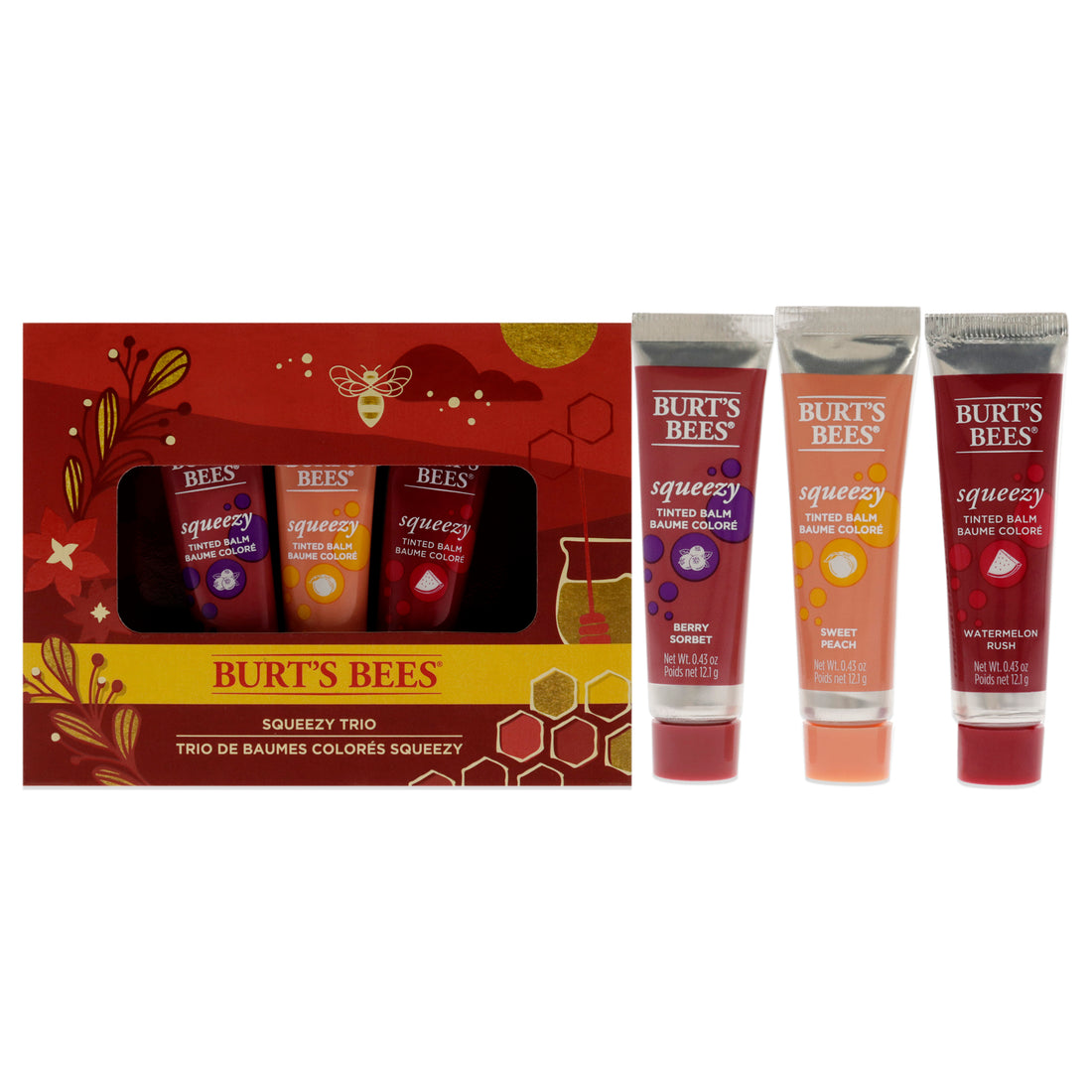Burts Bees Squeezy Trio Gift