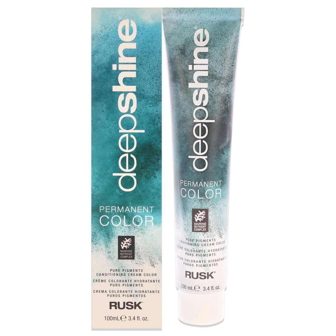 Deepshine Pure Pigments Conditioning Cream Color - 8.03NL Light Blonde by Rusk for Unisex - 3.4 oz Hair Color