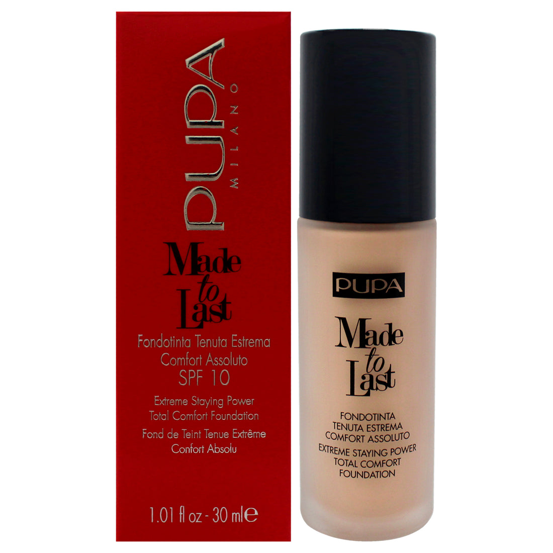 Pupa Milano Made to Last Extreme Staying Power Foundation SPF 10