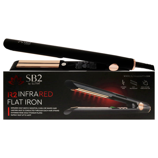 IR2 Infrared Flat Iron - Model 10HSIR2-B1 by Sutra for Unisex - 1 Pc Flat Iron
