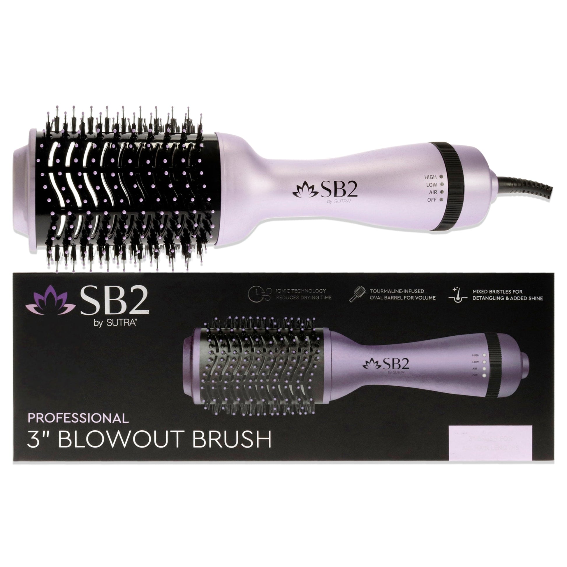Professional Blowout Brush - Lavender