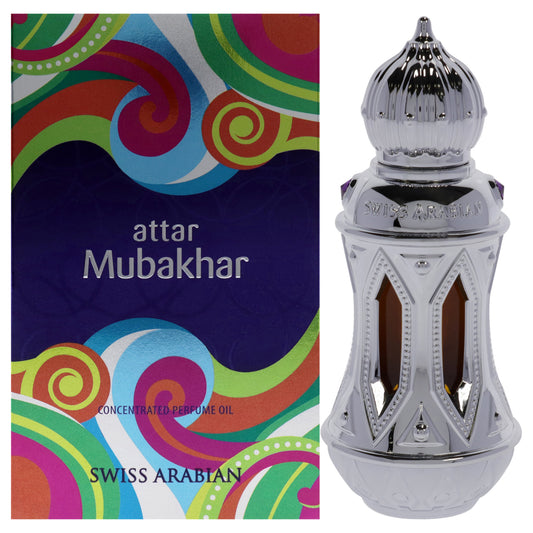 Attar Mubakhar by Swiss Arabian for Unisex - 0.67 oz Parfum Oil