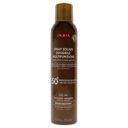 Multifunction Invisible Water Resistant Sunscreen Spray SPF 50 Plus