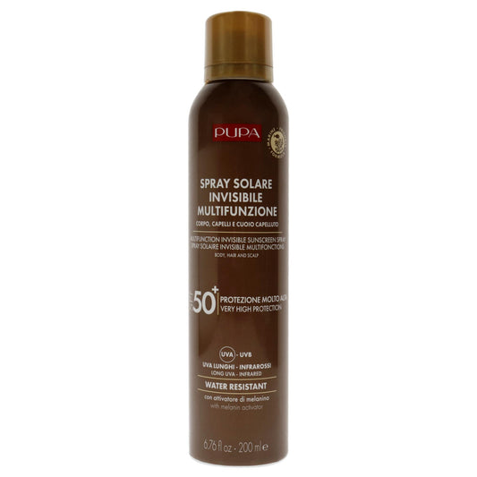 Multifunction Invisible Water Resistant Sunscreen Spray SPF 50 Plus