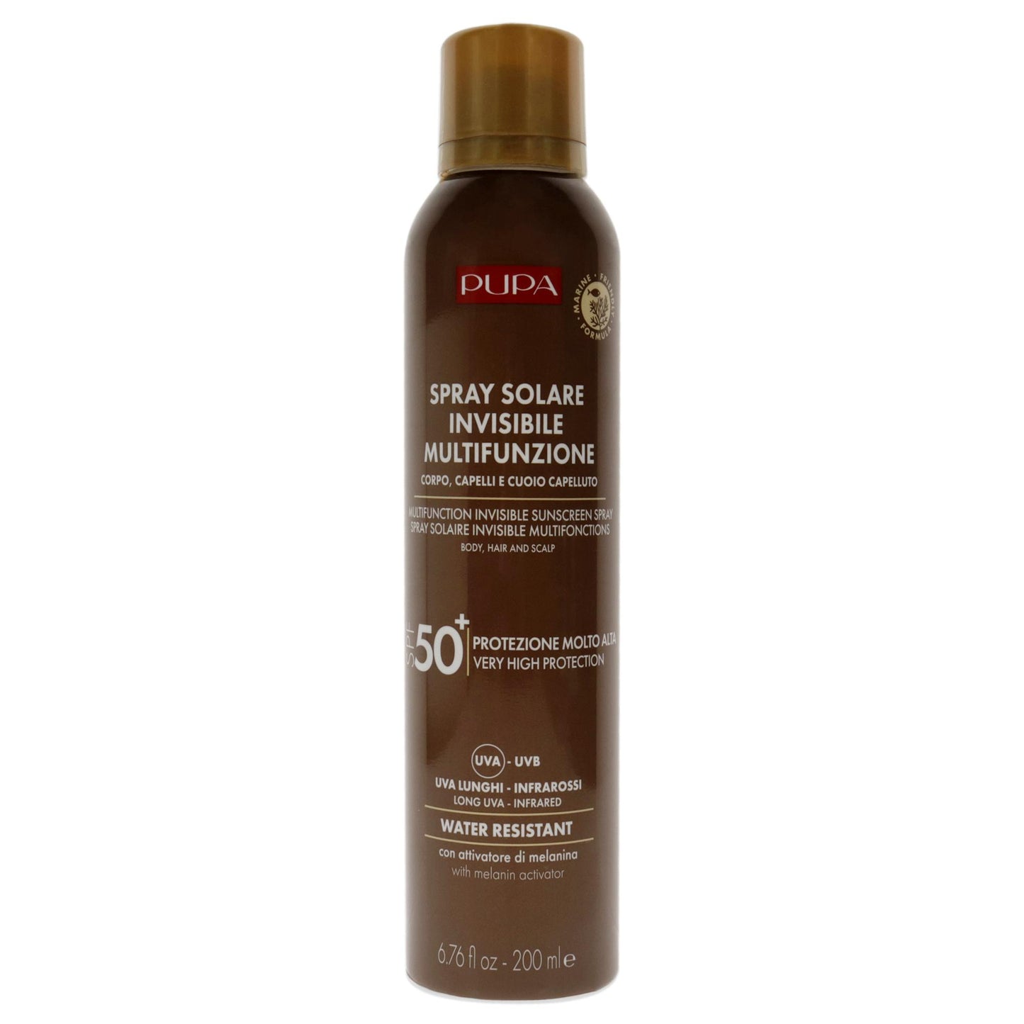 Multifunction Invisible Water Resistant Sunscreen Spray SPF 50 Plus
