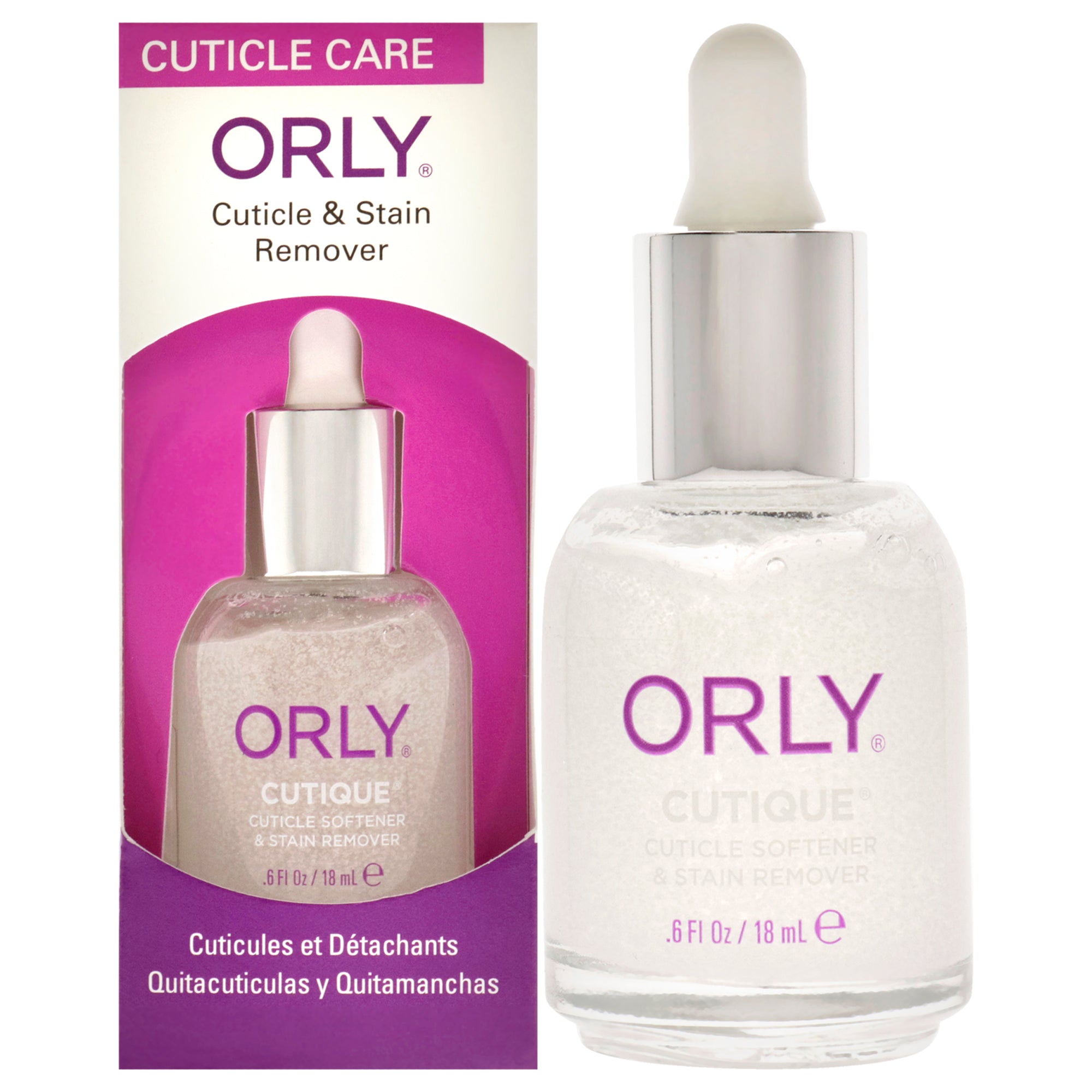 Cuticle and Stain Remover by Orly for Women - 0.6 oz Nail Treatment