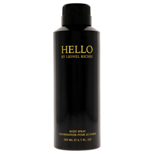 Hello by Lionel Richie for Men - 6.7 oz Body Spray