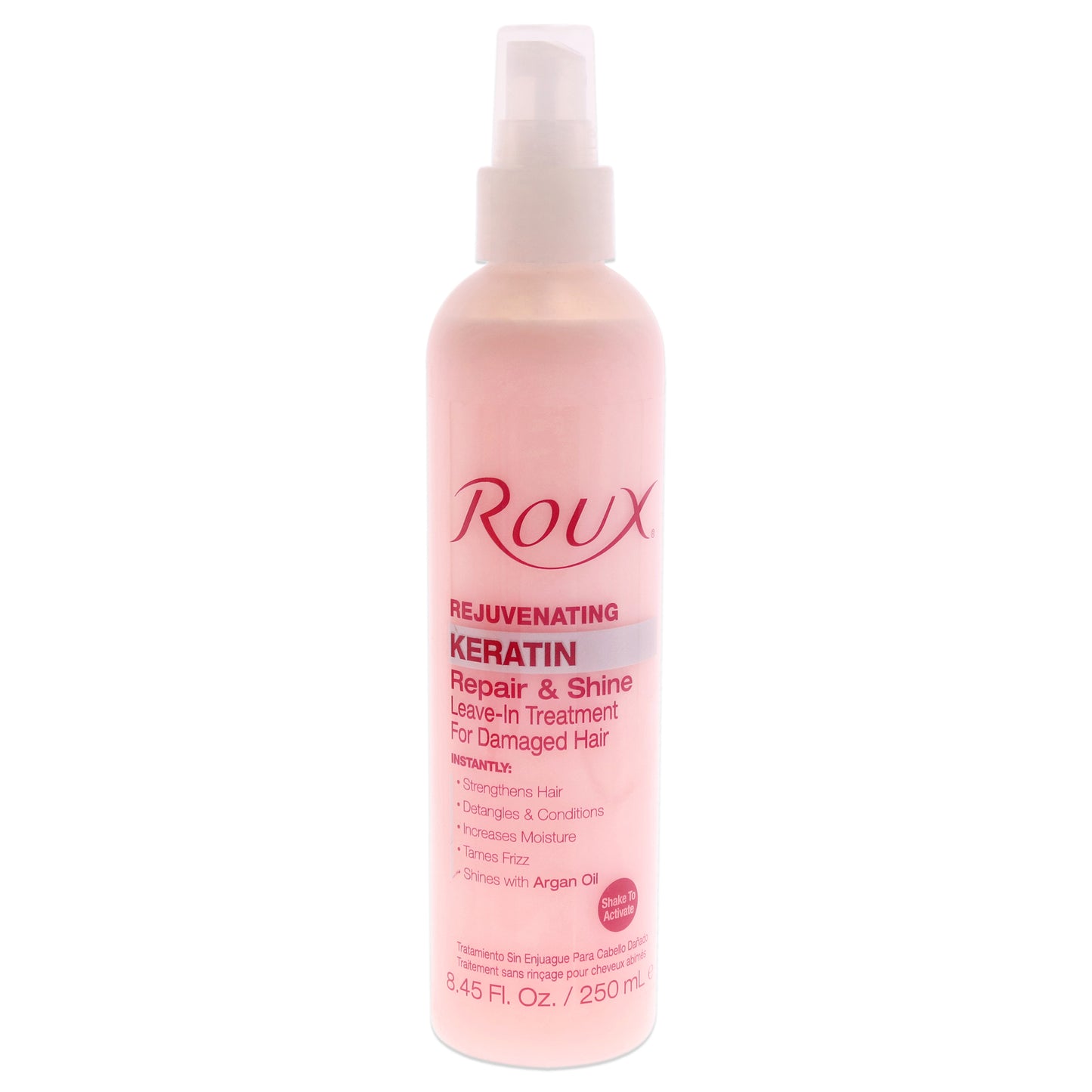 Keratin Repair and Shine Leave-In Treatment for Damaged Hair