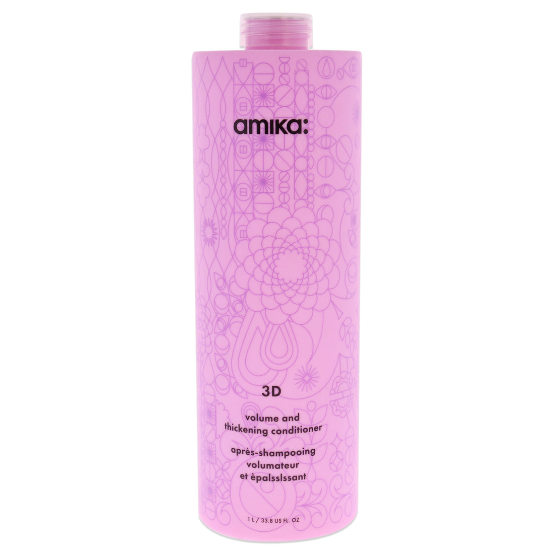 3D Volume and Thickening Conditioner by Amika for Unisex - 33.8 oz Conditioner