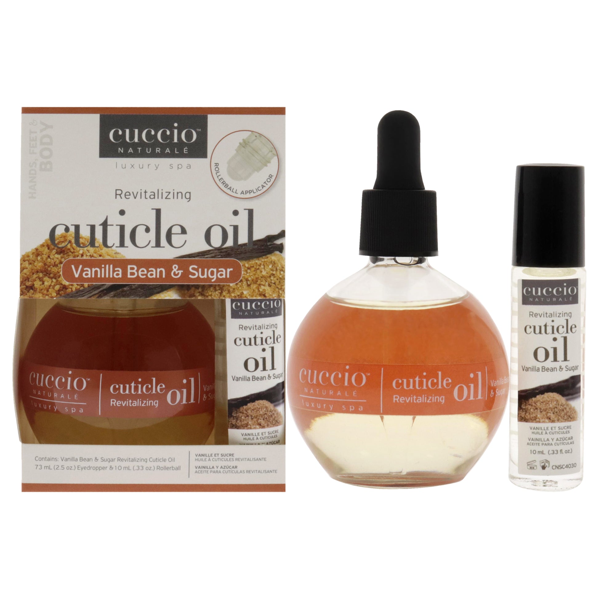 Cuticle Revitalizing Oil Set - Vanilla Bean and Sugar