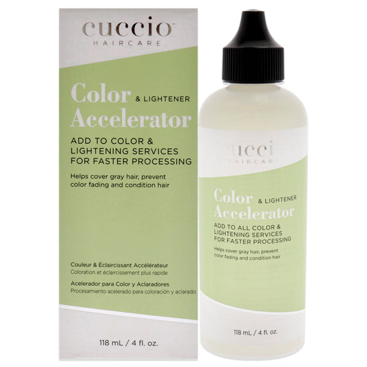 Color and Lightener Accelerator by Cuccio Haircare for Unisex - 4 oz Lightener