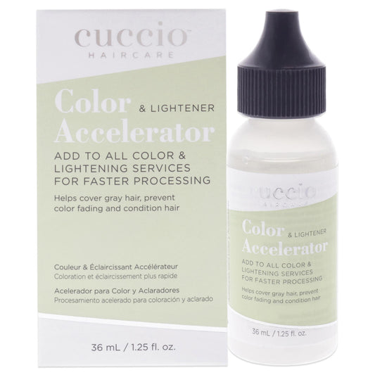 Color and Lightener Accelerator by Cuccio Haircare for Unisex - 1.25 oz Lightener
