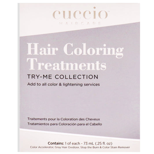 Hair Coloring Treatment by Cuccio Haircare for Unisex - 0.25 oz Treatment