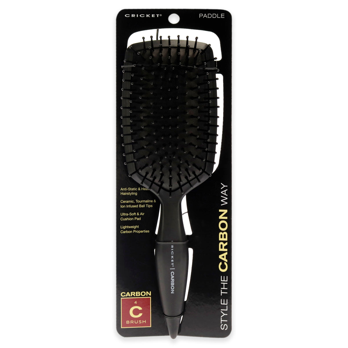 Carbon Paddle Hair Brush