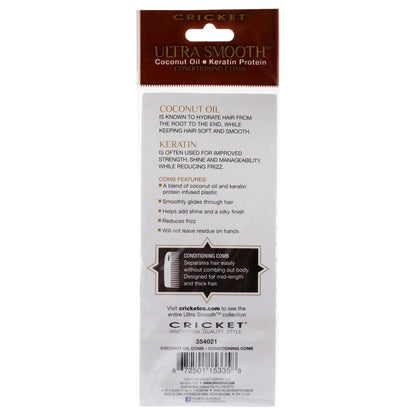 Ultra Smooth Coconut Conditioning Comb