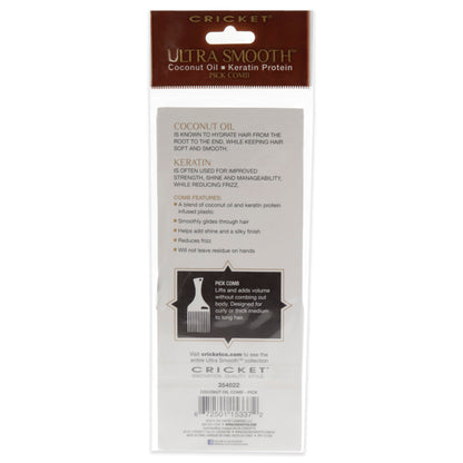 Ultra Smooth Coconut Pick Comb