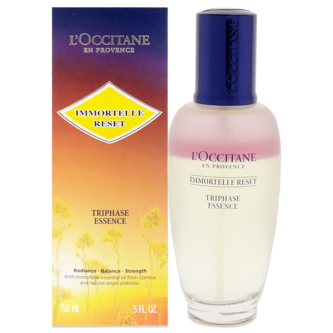 Immortelle Reset Triphase Essence by Loccitane for Women - 5 oz Essence