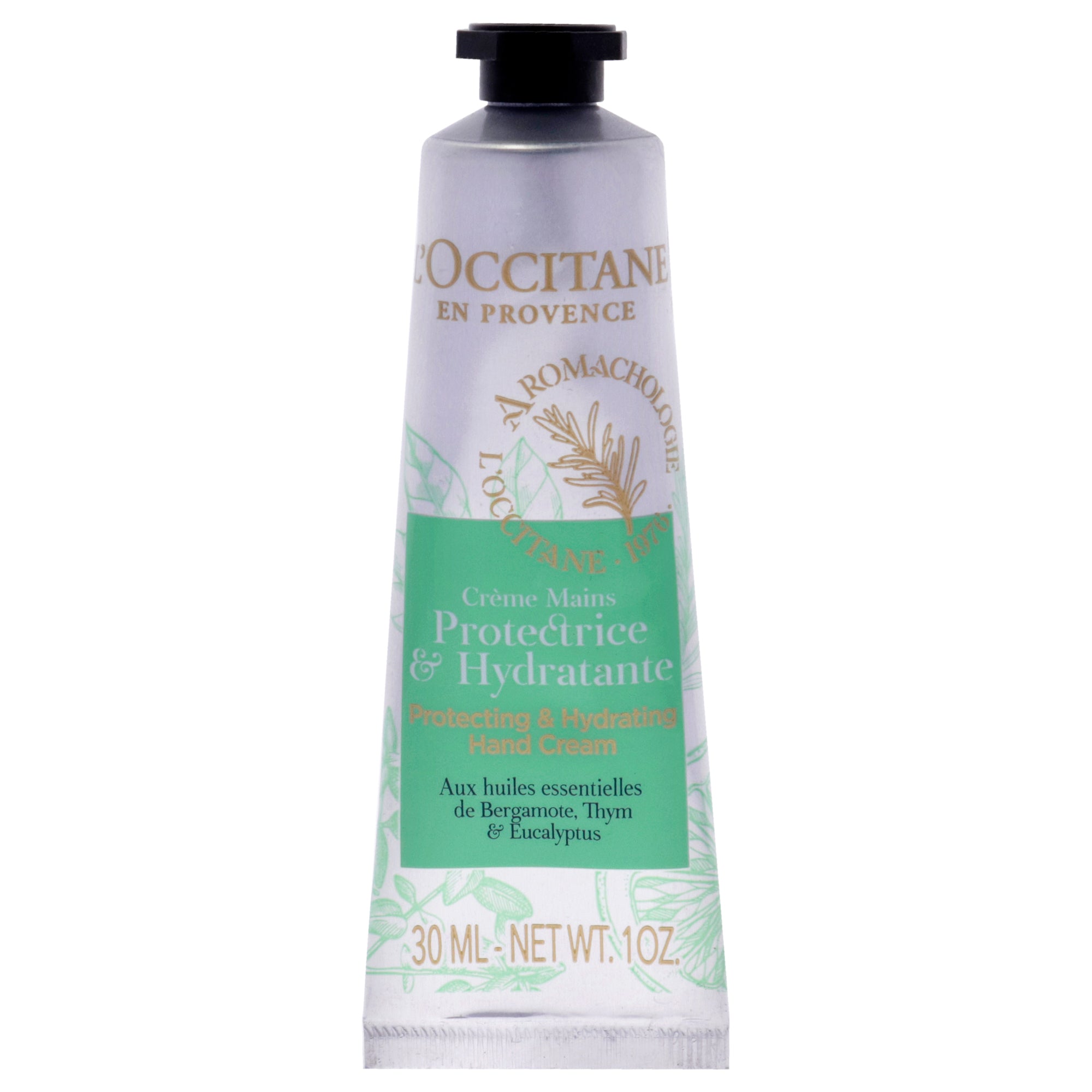 Protecting and Hydrating Hand Cream by Loccitane for Unisex - 1 oz Cream