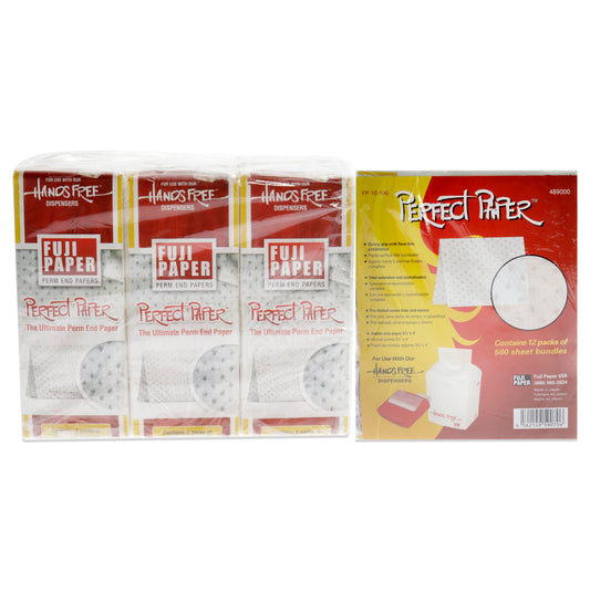 Fuji Perfect Paper The Ultimate Perm end Paper by Jatai for Unisex - 12 Pc Paper