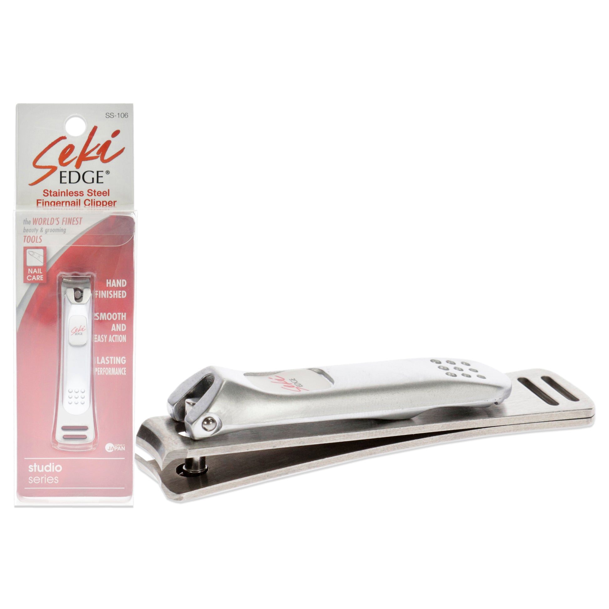 Seki Edge Stainless Steel Fingernail Clipper - SS-106