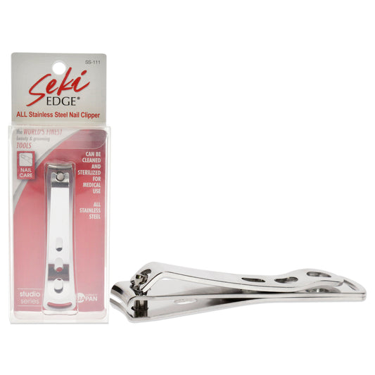 Seki Edge All Stainless Steel Nail Clipper - SS-111 by Jatai for Unisex - 1 Pc Clipper