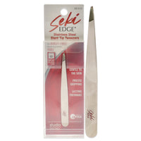 Seki Edge Stainless Steel Slant Tip Tweezer - SS-513