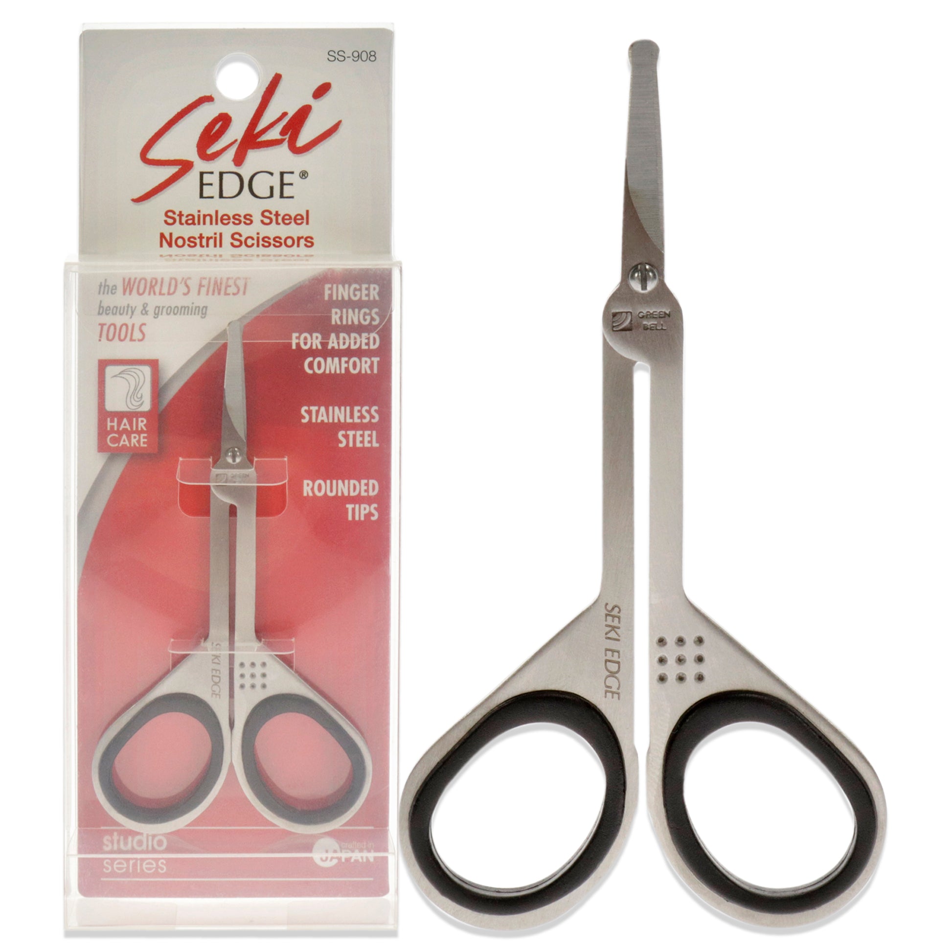 Seki Edge Stainless Steel Nostril Scissors - SS-908