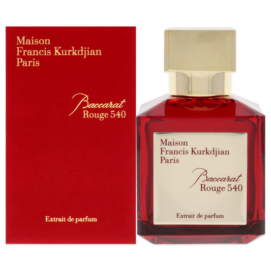 Baccarat Rouge 540 by Maison Francis Kurkdjian for Unisex - 2.4 oz Extrait De Parfum Spray