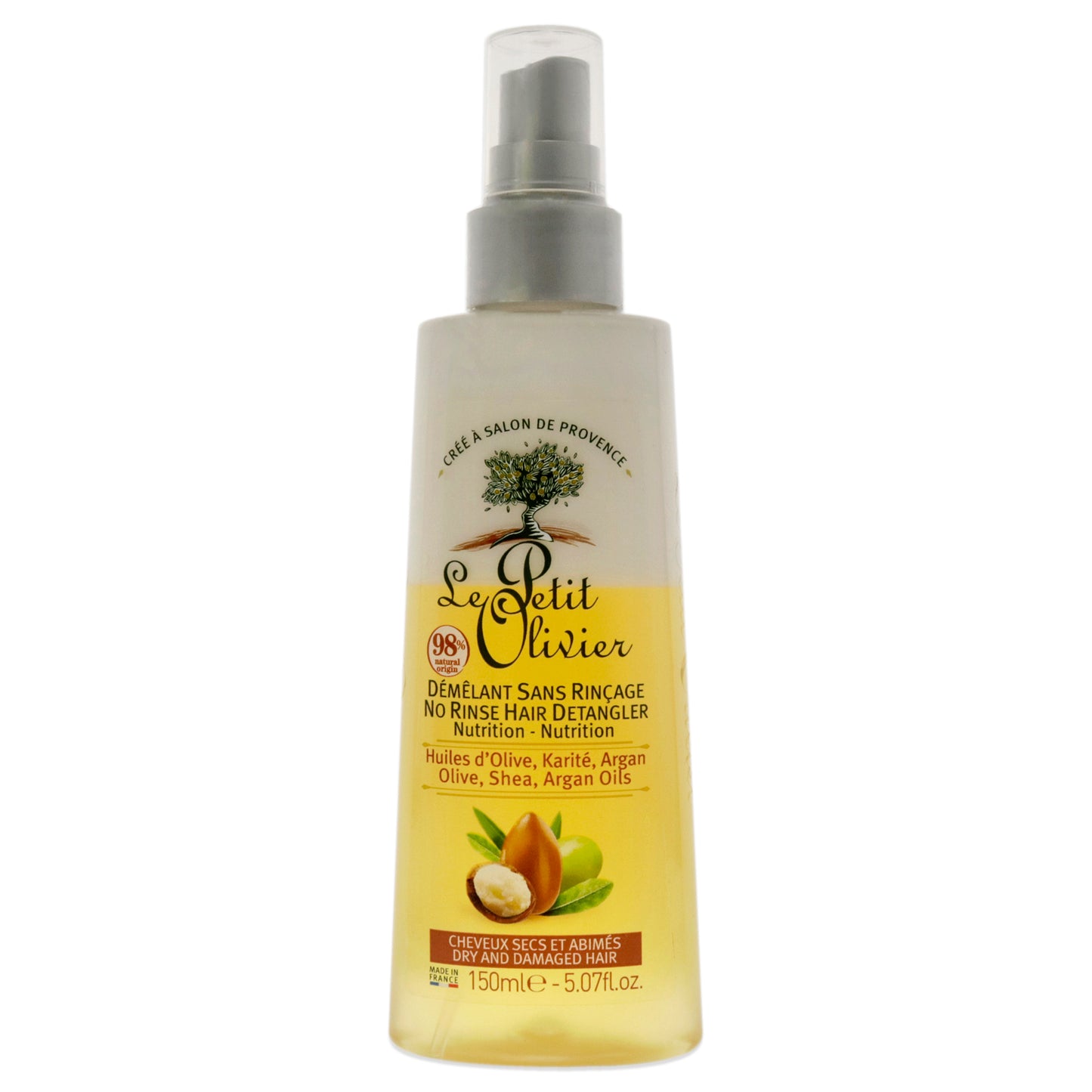 Nutrition No Rinse Hair Detangler