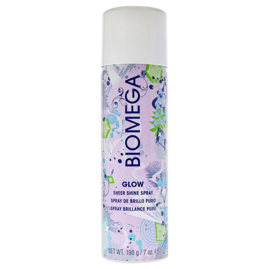 Biomega Glow Sheer Shine Spray by Aquage for Unisex - 6 oz Hair Spray