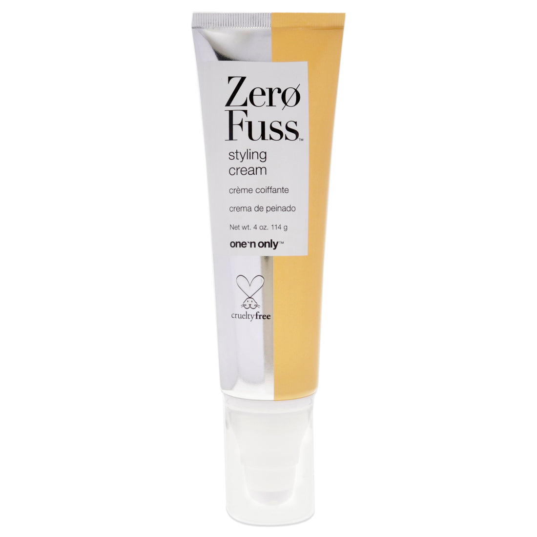 Zero Fuss Styling Cream by One n Only for Unisex - 4 oz Cream