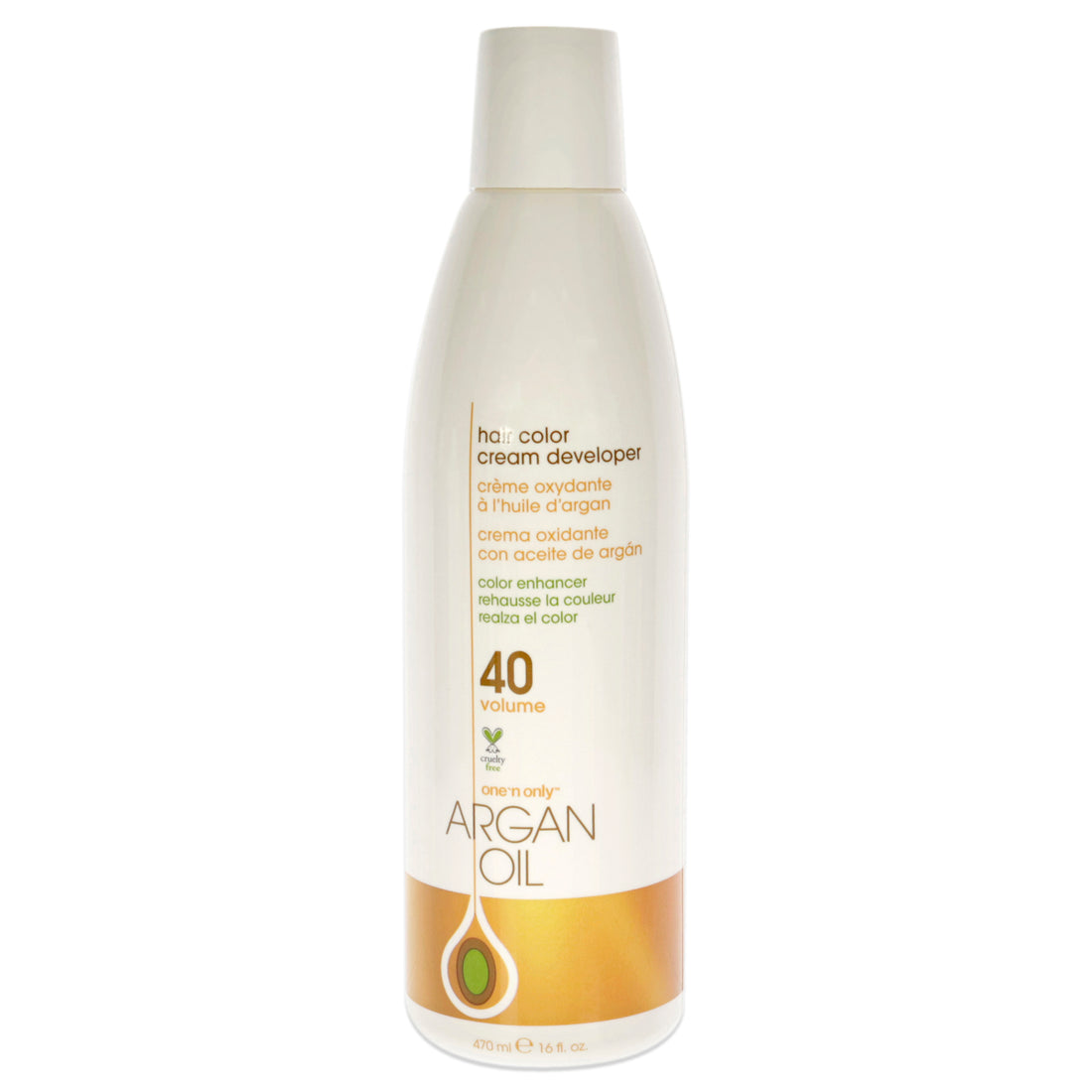 Argan Oil Hair Color Cream Developer - 40