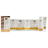 Argan Oil Fast 10 Permanent Hair Color Kit - 8S Sandy Light Blonde